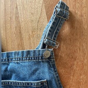 Blue Denim Top Shop Overalls